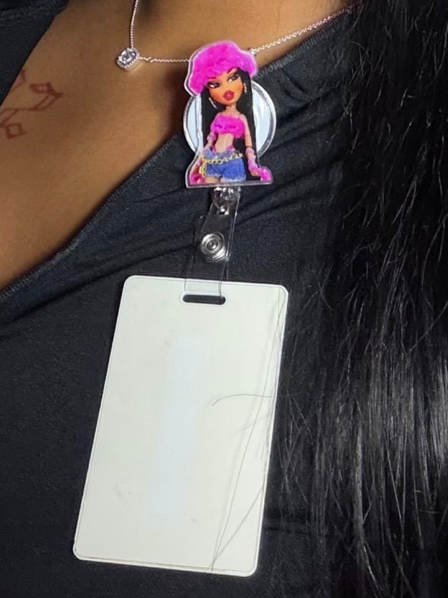 “Bratz” Badge reel